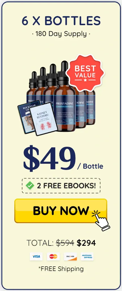 Prostadine 6 bottle